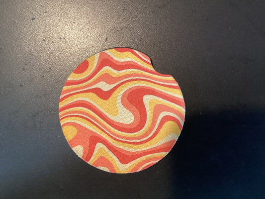 Neoprene car coasters