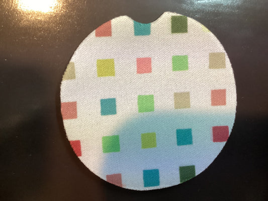 Neoprene car coaster