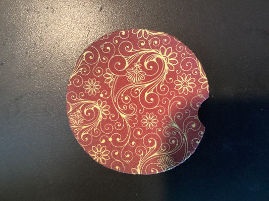 Neoprene car coasters
