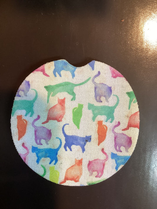Neoprene car coaster