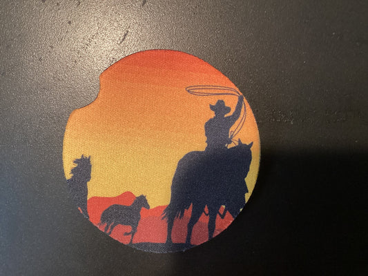 Neoprene car coaster