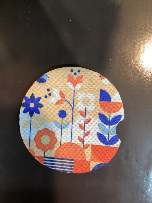Neoprene car coasters