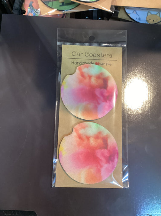 Neoprene car coaster