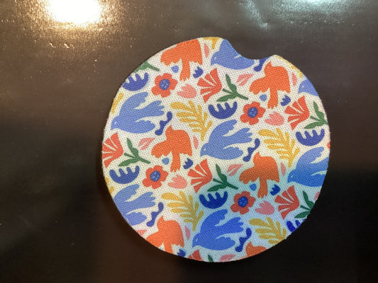 Neoprene car coaster