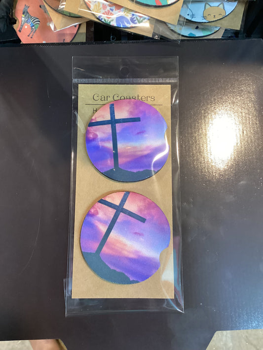 Neoprene car coaster