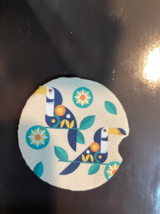 Neoprene car coasters
