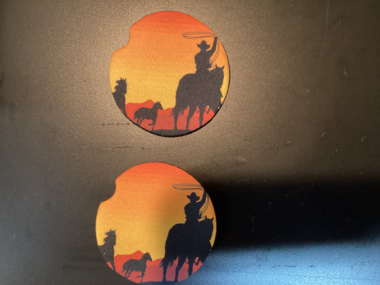 Neoprene car coaster