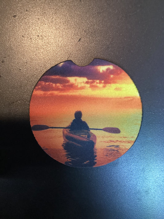 Neoprene car coasters