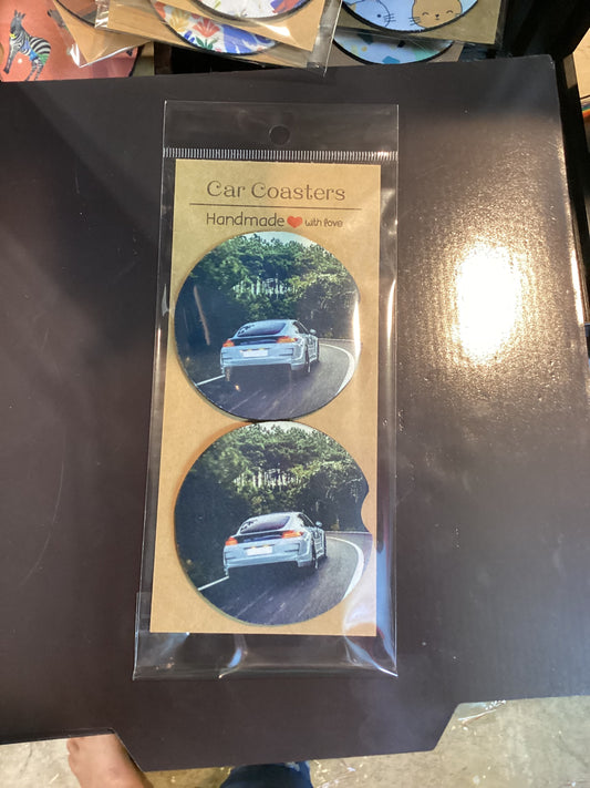 Neoprene car coaster