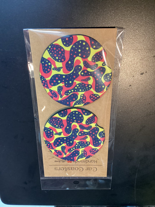 Neoprene car coaster