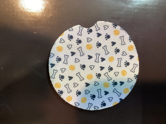 Neoprene car coaster