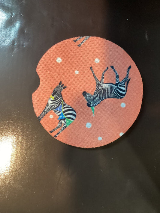 Neoprene car coasters