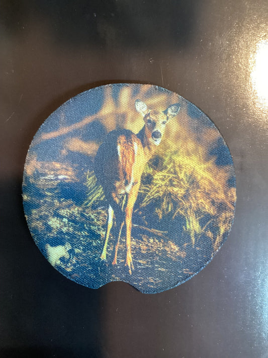 Neoprene car coasters