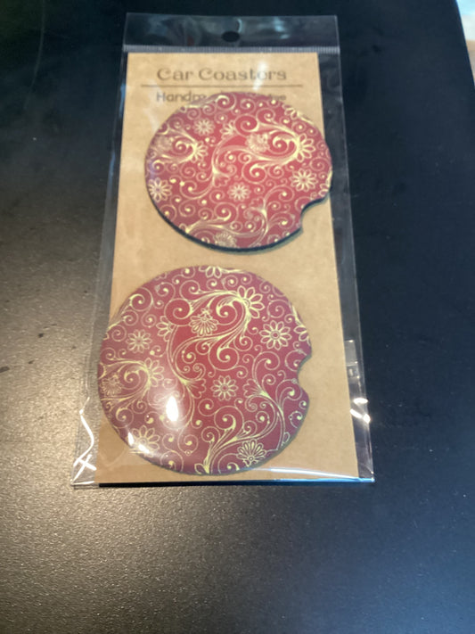 Neoprene car coasters