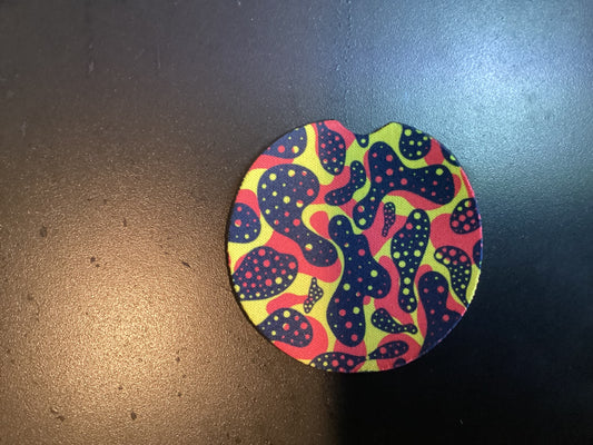 Neoprene car coaster