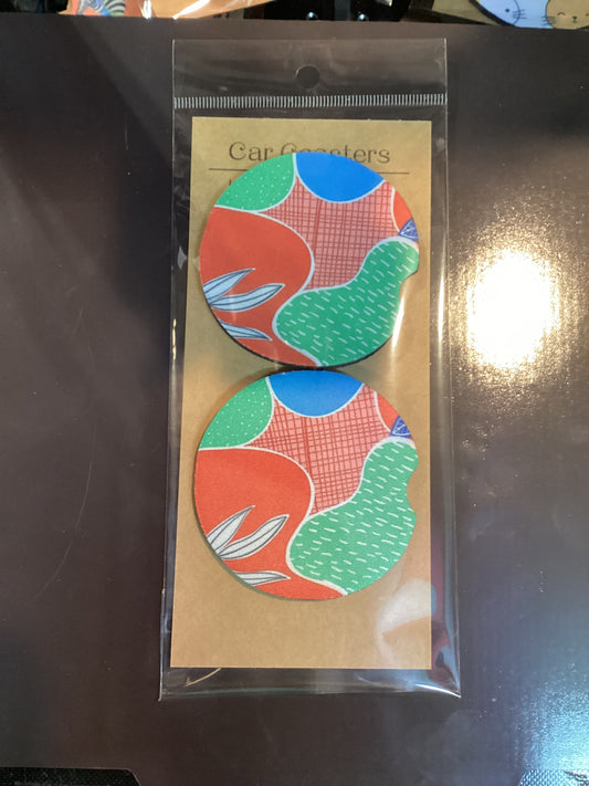 Neoprene car coaster