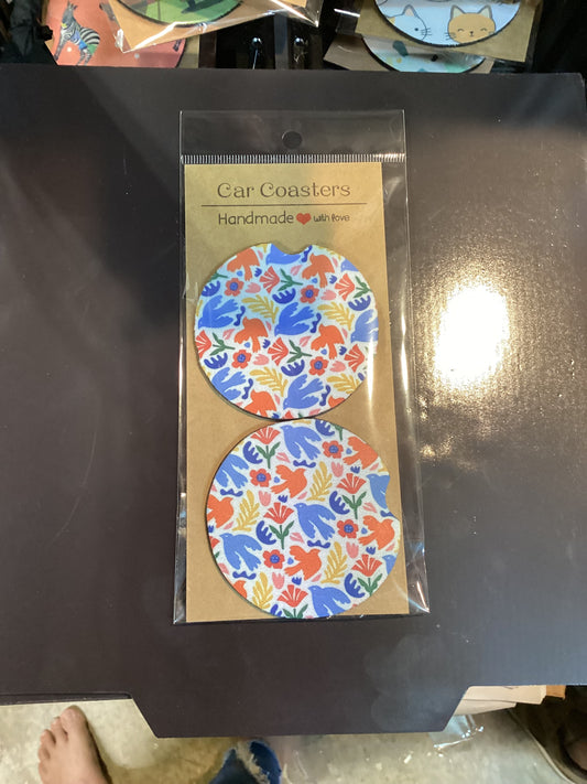 Neoprene car coaster