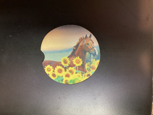 Neoprene car coasters