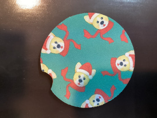 Neoprene car coaster