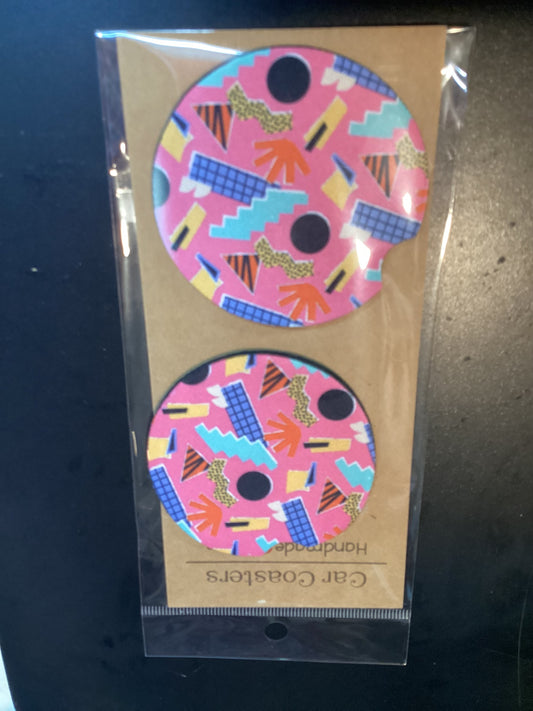 Neoprene car coasters