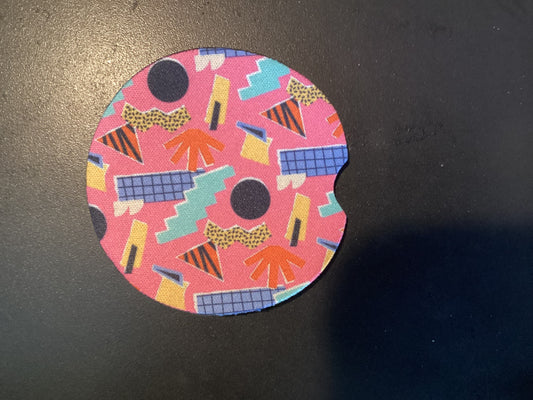 Neoprene car coasters