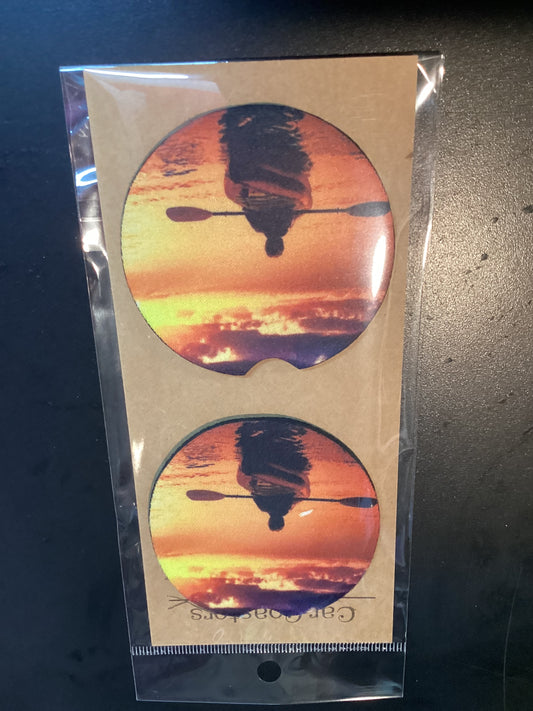 Neoprene car coasters