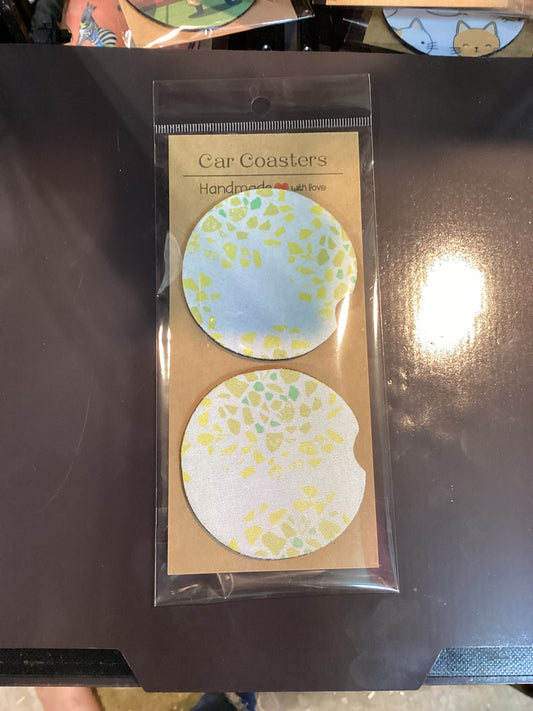 Neoprene car coaster