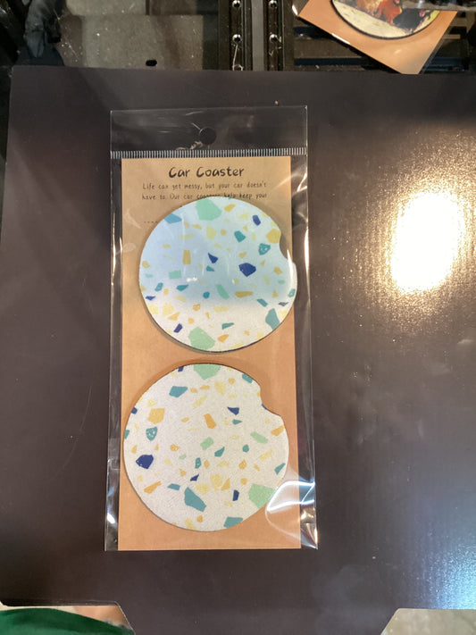 Neoprene car coaster