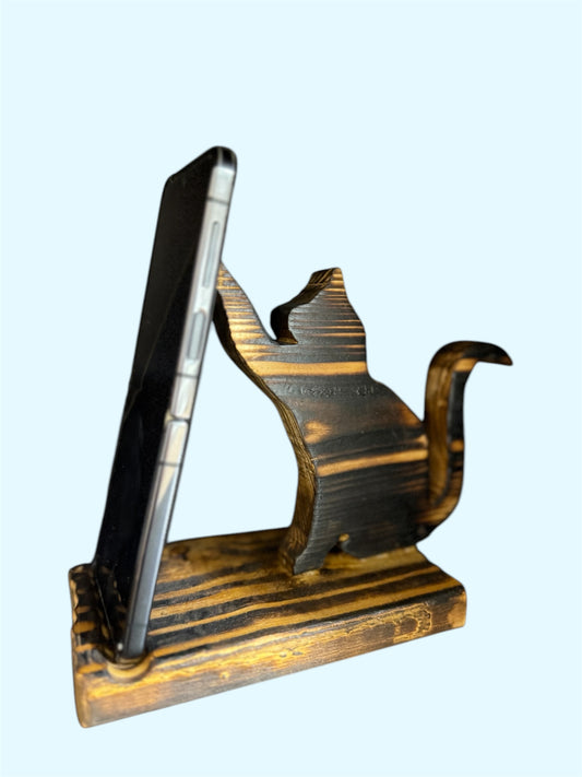 Cat phone holder
