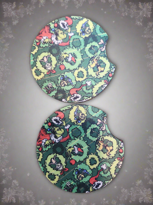 Neoprene car coasters
